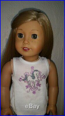 Custom ooak American Girl Doll GOTY Saige with Isabelle's Green eyes NO RESERVE