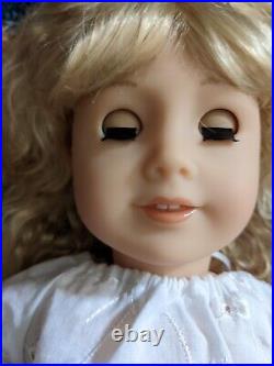 Drea Custom American Girl Doll OOAK Strawberry Blonde Hair Bangs Brown Eyes