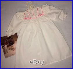 EARLY PLEASANT CO SAMANTHA (WHITE BODY) American Lot W RARE RED Christmas Dress