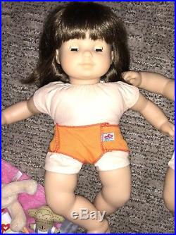 EUC American Girl Bitty Baby & Twins Boy And Girl With Clothes And Accessories