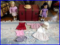 EUC KIT& RETIRED RUTHIE 18 4 A/G OUTFITS, KIT'S TRUNK 1st ED, & ADD OUTFIT