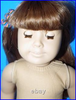 EUC Pre Mattel GT 8 Pleasant Co American Girl Doll Red Hair Green Eyes Meet Set