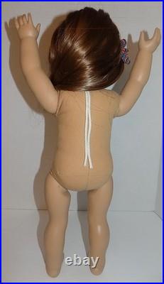 EUC Pre Mattel GT 8 Pleasant Co American Girl Doll Red Hair Green Eyes Meet Set