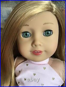 Emma Custom OOAK American Girl Doll Caroline Eyes Strawberry Blonde Red Hair