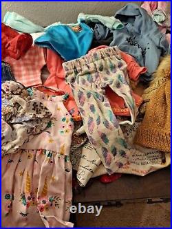 Enormous lot of clothes for American Girl Dolls