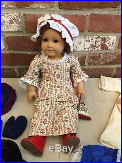 Felicity Pleasant company American Girl doll 18 Red Hair/green Eyes PLUS Extras