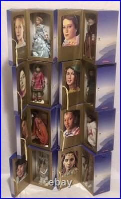 Girls Of Many Lands Dolls By American Girl 8 dolls Withboxes Books & display shelf