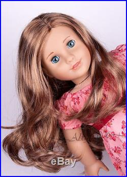 Gorgeous American Girl Doll Custom Marie Grace OOAK with Lea's golden-brown wig