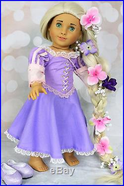 Gorgeous Custom OOAK American Girl Doll RAPUNZEL from Disney Tangled JAck Dolls
