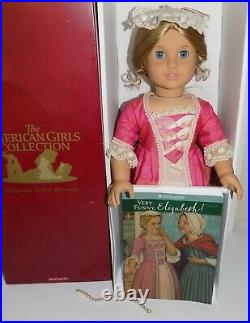 HTF Retired American Girl Elizabeth Doll in Box w Accessories