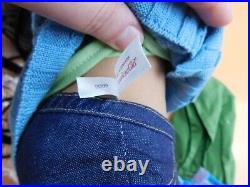 HTF Retired American Girl GOTY Sonali 18 Doll with Meet Outfit Book