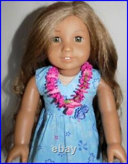 HTF Retired GOTY Kanani American Girl of Year Doll Hawaiian Meet Outfit