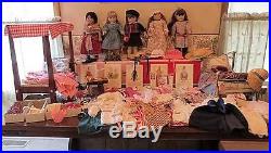 HUGE American Girl Doll Collection- Dolls, Clothes, Furniture, Trunks, Accessories