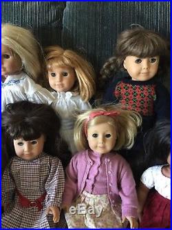 HUGE American Girl Doll Lot of 9 GOTY Dolls