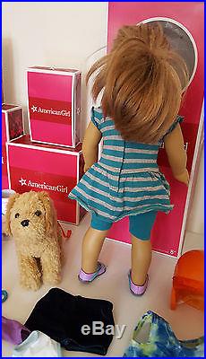 Huge 2012 American Girl McKenna Doll Lot Clothes Gymnasium Cooper Cast Crutches