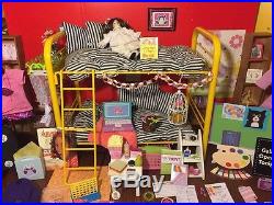 Huge American Girl Bunk Bed Bedroom Lot Filled WithAdorable Items-1 Of A Kind-L@@K
