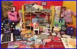 Huge American Girl Bunk Bed Bedroom Lot Filled WithAdorable Items-1 Of A Kind-L@@K