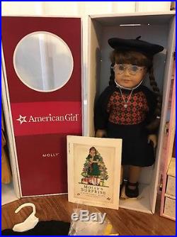 Huge American Girl Doll Lot Samantha Molly Kaya Jospehina Clothing Trunk Books