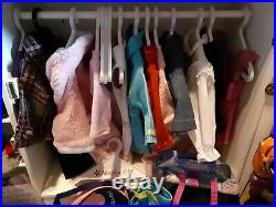 Huge Lot American Girl Clothing Shoes Accessories Armoire Our Generation Doll