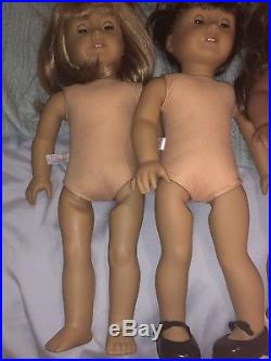 Huge Lot American Girl Pleasant Company Collection Lot Of 6 Dolls
