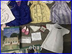 Huge Lot Of American Girl Doll Felicity & Elizabeth Dolls Outfits Riding Retired