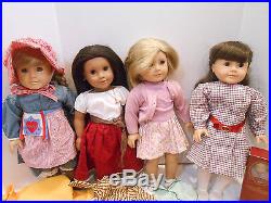 Huge Lot of 4 American Girl Dolls Clothes Accessories Kirsten Kit Samantha
