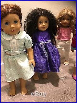 Huge-lot-american-girl-pleasent-company-15 dolls