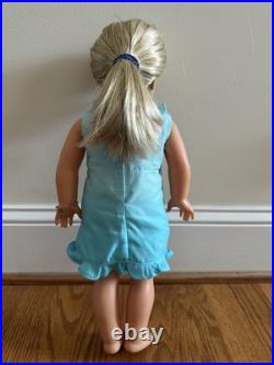 KAILEY HOPKINS GOTY 2003 American Girl Doll Meet Kailey Hopkins With Box Dog +++