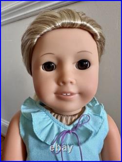 KAILEY HOPKINS GOTY 2003 American Girl Doll Meet Kailey Hopkins With Box Dog +++