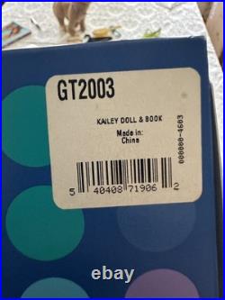 KAILEY HOPKINS GOTY 2003 American Girl Doll Meet Kailey Hopkins With Box Dog +++