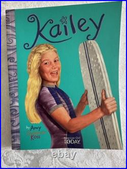 KAILEY HOPKINS GOTY 2003 American Girl Doll Meet Kailey Hopkins With Box Dog +++