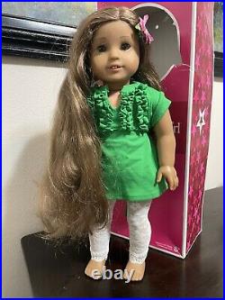 Kanani Akina American Girl Doll In Box With Extra Outfits