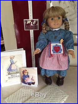 Kirsten White Body American Girl Doll 1986 in BOX Pleasant Company! EXCELLENT