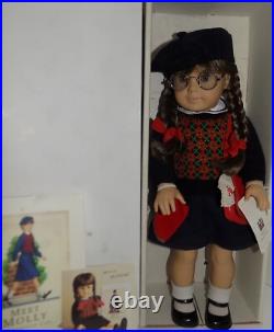 LNIB EARLY Pre Mattel Molly Pleasant Co ORIGINAL Braids American Girl Doll, Box