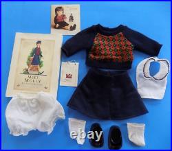 LNIB EARLY Pre Mattel Molly Pleasant Co ORIGINAL Braids American Girl Doll, Box