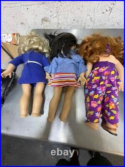 LOT 1 of 6 AMERICAN GIRL DOLLS 18 some with clothing