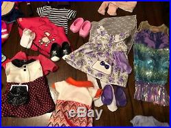 Large American Girl & Our Generation Doll Clothes Shoes Accessories Lot