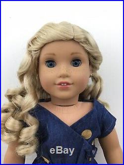 Lauren Custom OOAK American Girl Doll Create Your Own Blonde Hair Blue Eyes