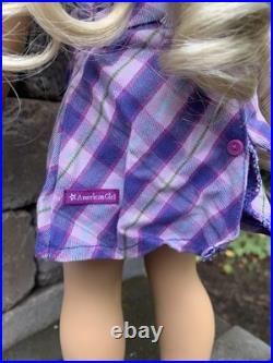 Limited Born American Girl Golden Blonde Curls & Gold Charm