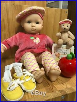 Lot (2) Bitty Baby Dolls! 2 Bears! American Girl Co Accessories, Books Sets