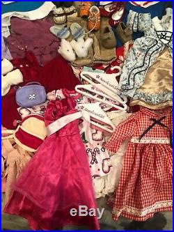 Lot American Girl Dolls Doll LOT with Misc Accessories & Clothing