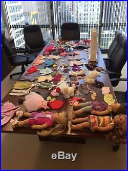 Lot Of 3 American Girl Dolls And Tons Of Accesories