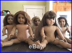 Lot Of 5 Retired American girl dolls