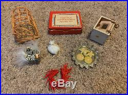 Lot of American Girl Pleasant Co. Josefina Chicken Cage Eggs & Christmas Eve Set