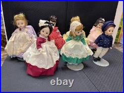 Madame Alexander Lot Of 7 Dolls