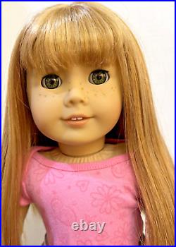 My American Girl 18 Truly Me Doll? 38 JLY Hazel Eyes Strawberry Blonde Hair