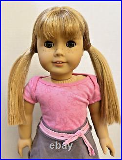 My American Girl 18 Truly Me Doll? 38 JLY Hazel Eyes Strawberry Blonde Hair