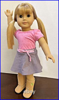My American Girl 18 Truly Me Doll? 38 JLY Hazel Eyes Strawberry Blonde Hair