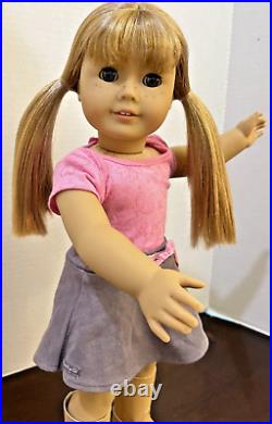 My American Girl 18 Truly Me Doll? 38 JLY Hazel Eyes Strawberry Blonde Hair
