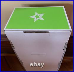 My American Girl Doll #56 Short Blond Curly Hair Blue Eyes 18 Doll